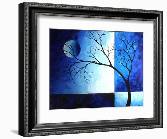 Blue Depth-Megan Aroon Duncanson-Framed Art Print