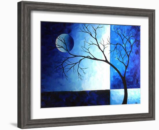 Blue Depth-Megan Aroon Duncanson-Framed Art Print