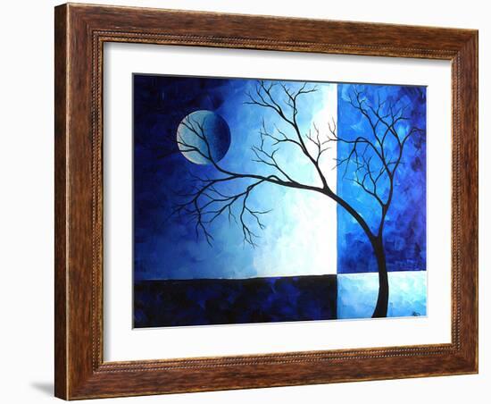 Blue Depth-Megan Aroon Duncanson-Framed Art Print