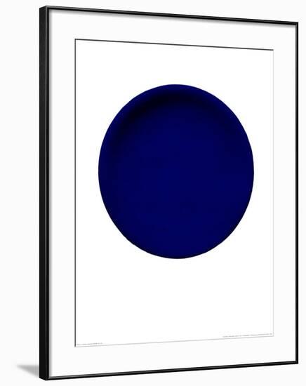 Blue Disk, c.1957 (IKB54)-Yves Klein-Framed Serigraph