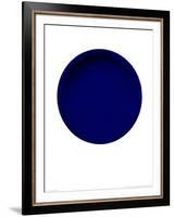 Blue Disk, c.1957 (IKB54)-Yves Klein-Framed Serigraph