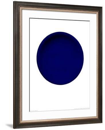 Blue Disk, c.1957 (IKB54) Serigraph by Yves Klein | Art.com