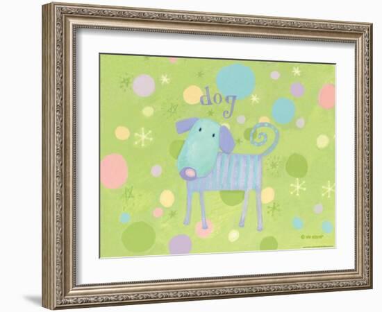 Blue Dog-Viv Eisner-Framed Art Print