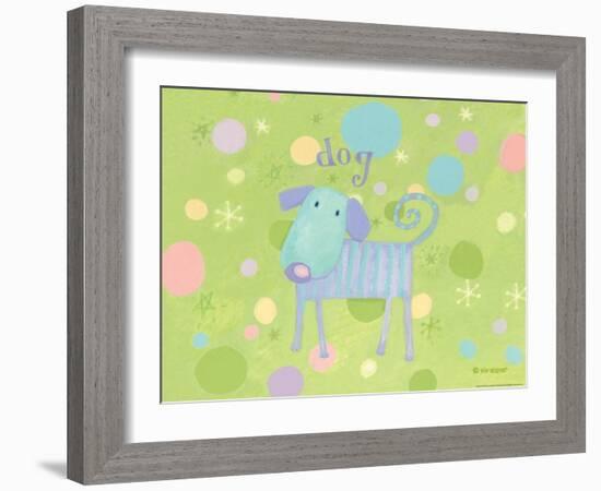 Blue Dog-Viv Eisner-Framed Art Print