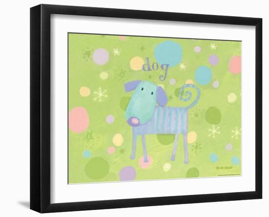 Blue Dog-Viv Eisner-Framed Art Print