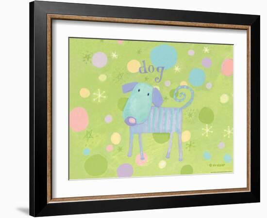 Blue Dog-Viv Eisner-Framed Art Print