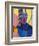 Blue Doll-Fortunato Depero-Framed Giclee Print