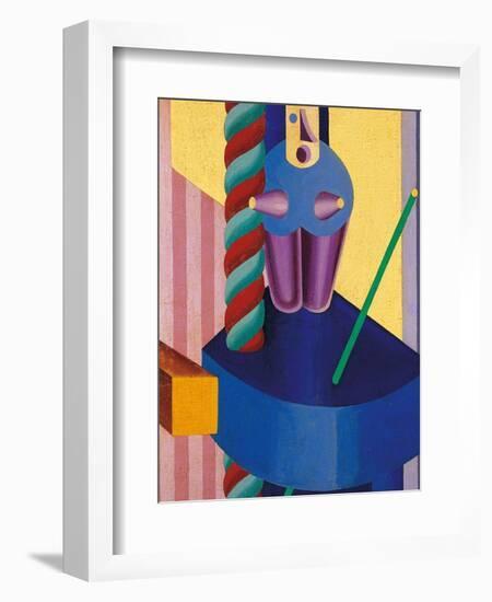 Blue Doll-Fortunato Depero-Framed Giclee Print