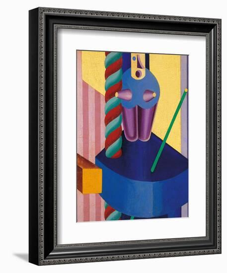 Blue Doll-Fortunato Depero-Framed Giclee Print