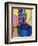 Blue Doll-Fortunato Depero-Framed Giclee Print