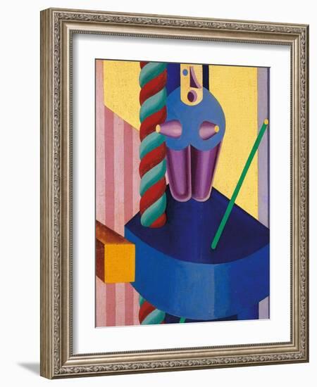 Blue Doll-Fortunato Depero-Framed Giclee Print