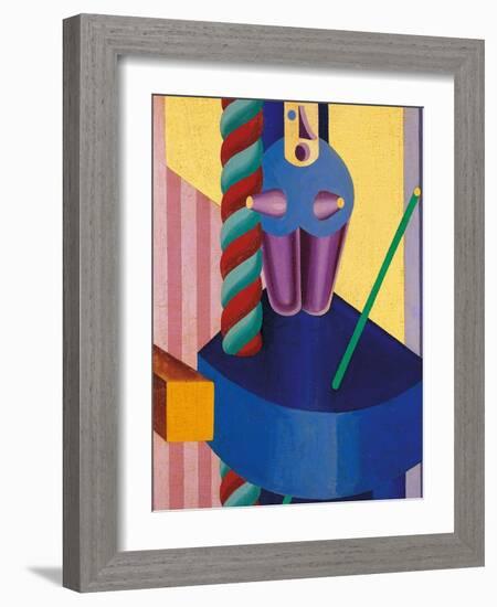 Blue Doll-Fortunato Depero-Framed Giclee Print