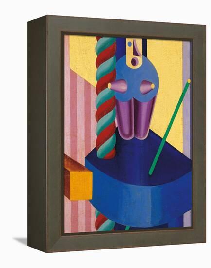 Blue Doll-Fortunato Depero-Framed Premier Image Canvas