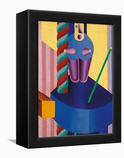 Blue Doll-Fortunato Depero-Framed Premier Image Canvas