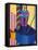 Blue Doll-Fortunato Depero-Framed Premier Image Canvas