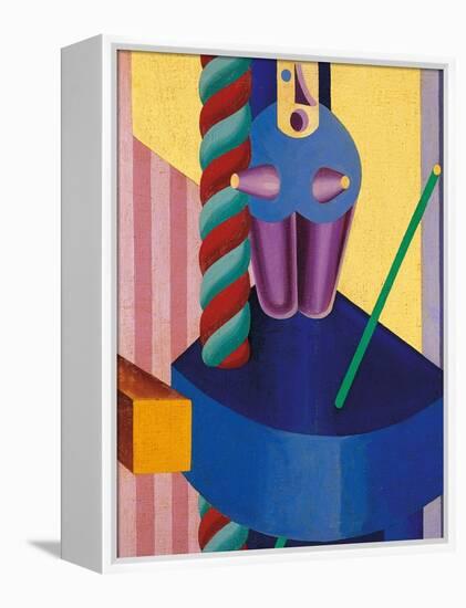 Blue Doll-Fortunato Depero-Framed Premier Image Canvas