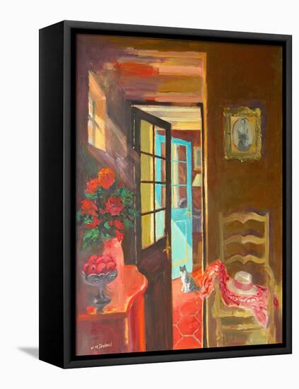 Blue Door, 2003-William Ireland-Framed Premier Image Canvas