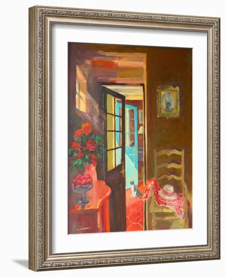 Blue Door, 2003-William Ireland-Framed Giclee Print