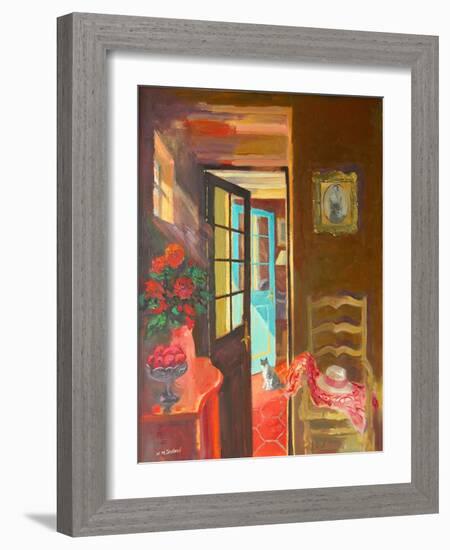 Blue Door, 2003-William Ireland-Framed Giclee Print