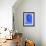 Blue Door and Cat, Chefchaouen (Chaouen) (Chechaouen), Rif Region, Morocco, North Africa, Africa-Bruno Morandi-Framed Photographic Print displayed on a wall