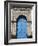 Blue Door, Essaouira, Morocco, North Africa, Africa-De Mann Jean-Pierre-Framed Photographic Print