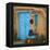 Blue Door I-Kathy Mahan-Framed Premier Image Canvas