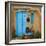 Blue Door I-Kathy Mahan-Framed Photographic Print