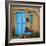 Blue Door I-Kathy Mahan-Framed Photographic Print