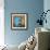 Blue Door I-Kathy Mahan-Framed Photographic Print displayed on a wall
