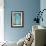 Blue Door III-Kathy Mahan-Framed Photographic Print displayed on a wall
