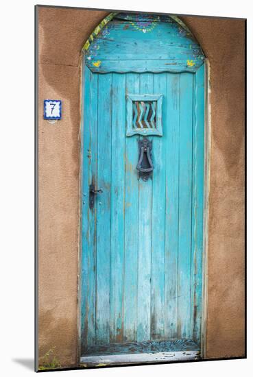 Blue Door III-Kathy Mahan-Mounted Photographic Print