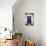 Blue Door in Paris-Erin Berzel-Photographic Print displayed on a wall