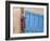 Blue Door in Taos, New Mexico, United States of America, North America-Richard Cummins-Framed Photographic Print