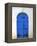 Blue Door, Karaman Village, Northern Cyprus-Doug Pearson-Framed Premier Image Canvas
