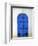 Blue Door, Karaman Village, Northern Cyprus-Doug Pearson-Framed Photographic Print