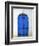 Blue Door, Karaman Village, Northern Cyprus-Doug Pearson-Framed Photographic Print