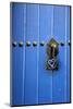 Blue Door of Kasbah of Oudaya, UNESCO World Heritage Site, Rabat, Morocco, Africa-Kymri Wilt-Mounted Photographic Print