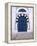 Blue Door, Sidi Bou Said, Tunisia-Jon Arnold-Framed Premier Image Canvas