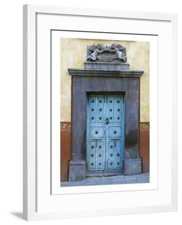 Blue Door Premium Photographic Print By Doug Landreth Art Com