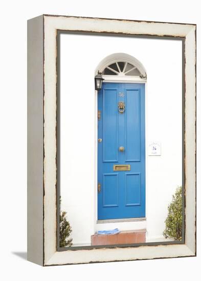 Blue Door-Karyn Millet-Framed Premier Image Canvas