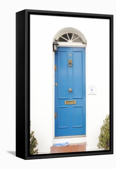 Blue Door-Karyn Millet-Framed Premier Image Canvas