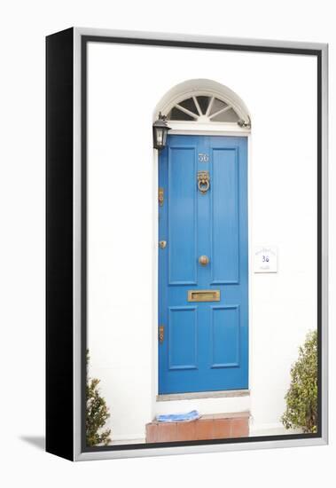 Blue Door-Karyn Millet-Framed Premier Image Canvas