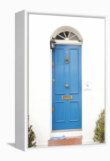 Blue Door-Karyn Millet-Framed Premier Image Canvas