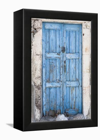 Blue Door-mddfiles-Framed Premier Image Canvas