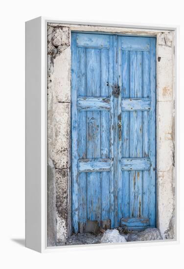 Blue Door-mddfiles-Framed Premier Image Canvas