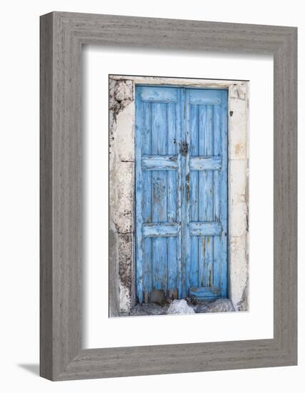 Blue Door-mddfiles-Framed Photographic Print