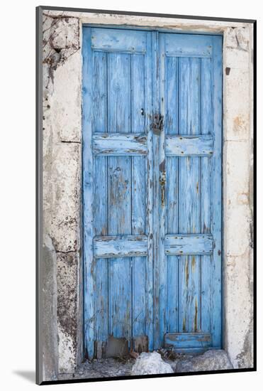 Blue Door-mddfiles-Mounted Photographic Print