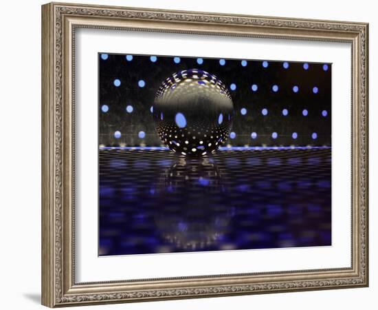 Blue dots ll-Heidi Westum-Framed Photographic Print