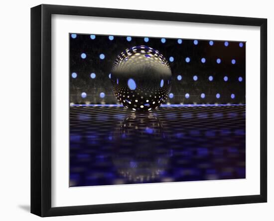 Blue dots ll-Heidi Westum-Framed Photographic Print