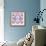 Blue Dots-Deanna Tolliver-Framed Giclee Print displayed on a wall